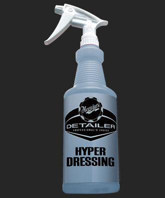 Meguiar's Hyper Dressing Bottle 32oz – Wipe-on Wipe-off, LLC
