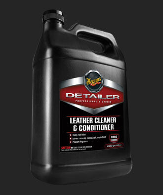 Meguiar's D180 Leather Cleaner & Conditioner 1 gal I Wipe on Wipe off –  Wipe-on Wipe-off, LLC