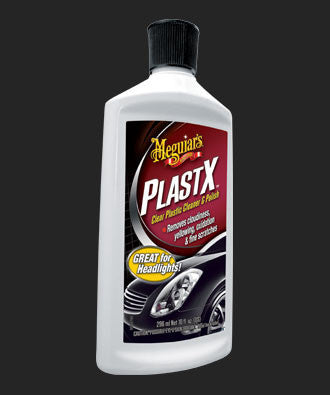 Meguiar's PlastX™ Clear Plastic Cleaner & Polish – Wipe-on Wipe-off, LLC